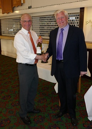 Peter Walters nearest the pin 