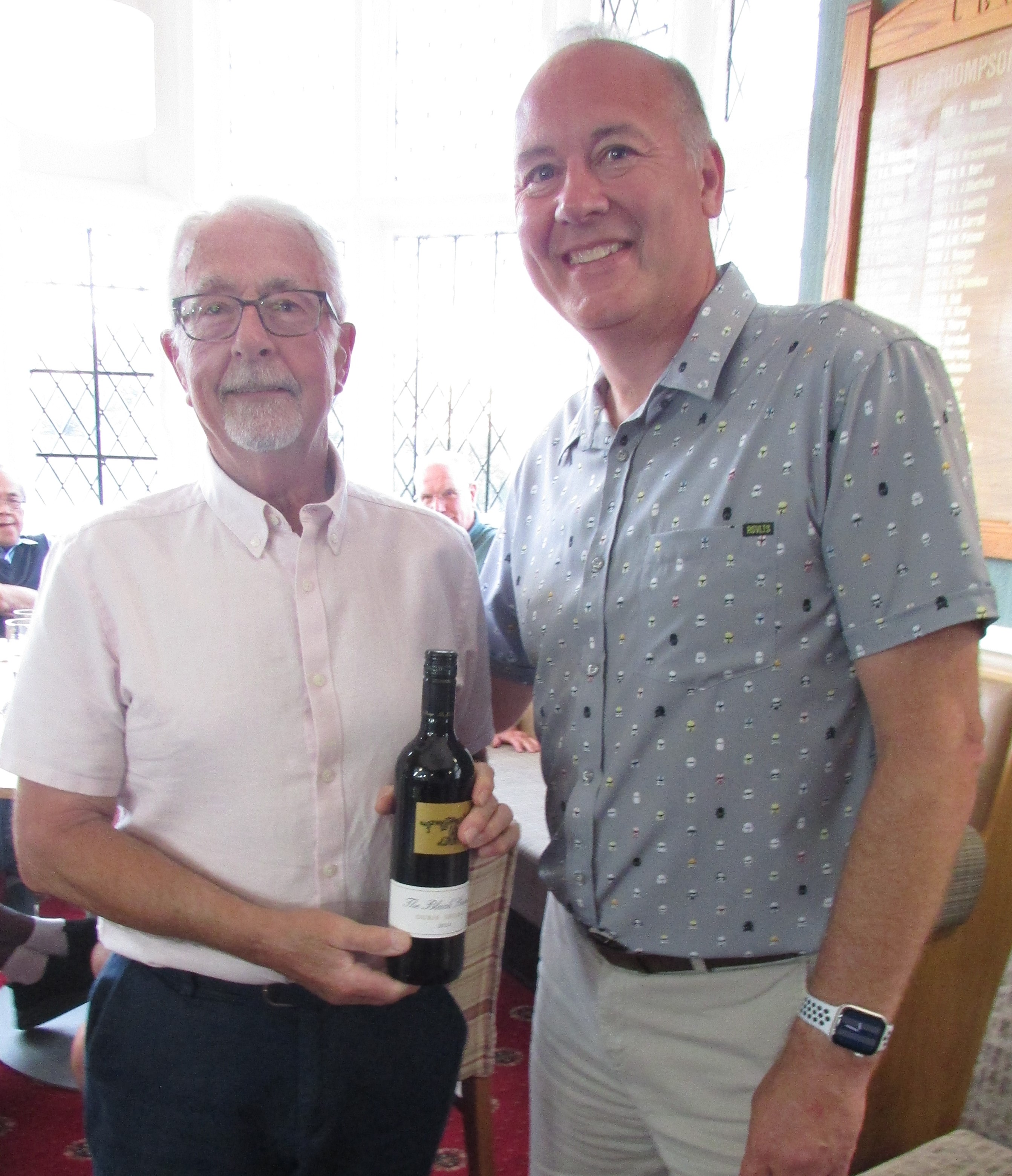 Winner awaiting photo